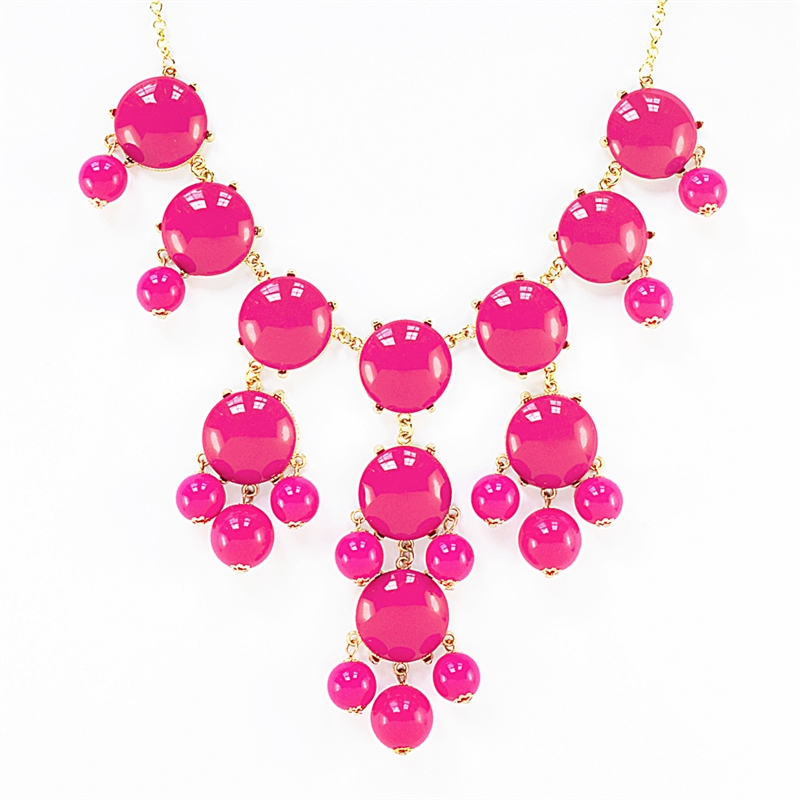 pink necklace bubble necklace, bubble necklaces, jcrew bubble necklace, j crew bubble  necklace, JZAVDJD