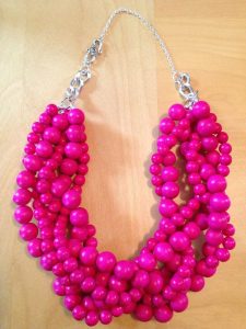 pink necklace hot pink statement necklace fall statement by theenchantingowl, $21.97 KALNYRU