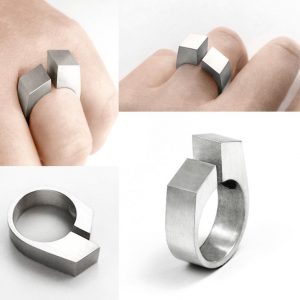 plateau ring, susan snyder jewelry, modern jewelry WSHFUIX