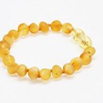 raw amber bracelet amberbeata certified 100% genuine baltic amber teething  bracelet YUNUWUO