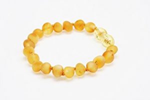 raw amber bracelet amberbeata certified 100% genuine baltic amber teething  bracelet YUNUWUO