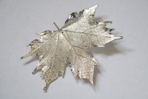 real maple leaf silver brooch WQVIZCC