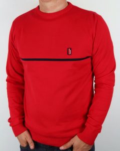 red jumper ellesse penguin bormio cotton jumper red GPJNVJT