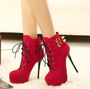 red platform heels hot red platform high heel boots WNWHCQV