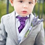 ring bearer outfits ring bearer outfit with lavender boutonniere QJZQFTL