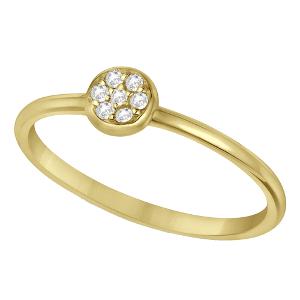 ring jewellery buy gold-plated ring by kiara - kir0137 DCYMWGP
