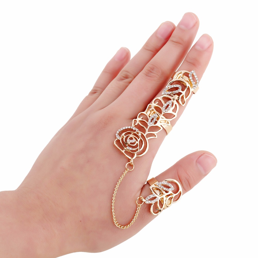 rings for women aliexpress.com : buy fashion gold rings women anillos austrian crystal gold HZTFAAV