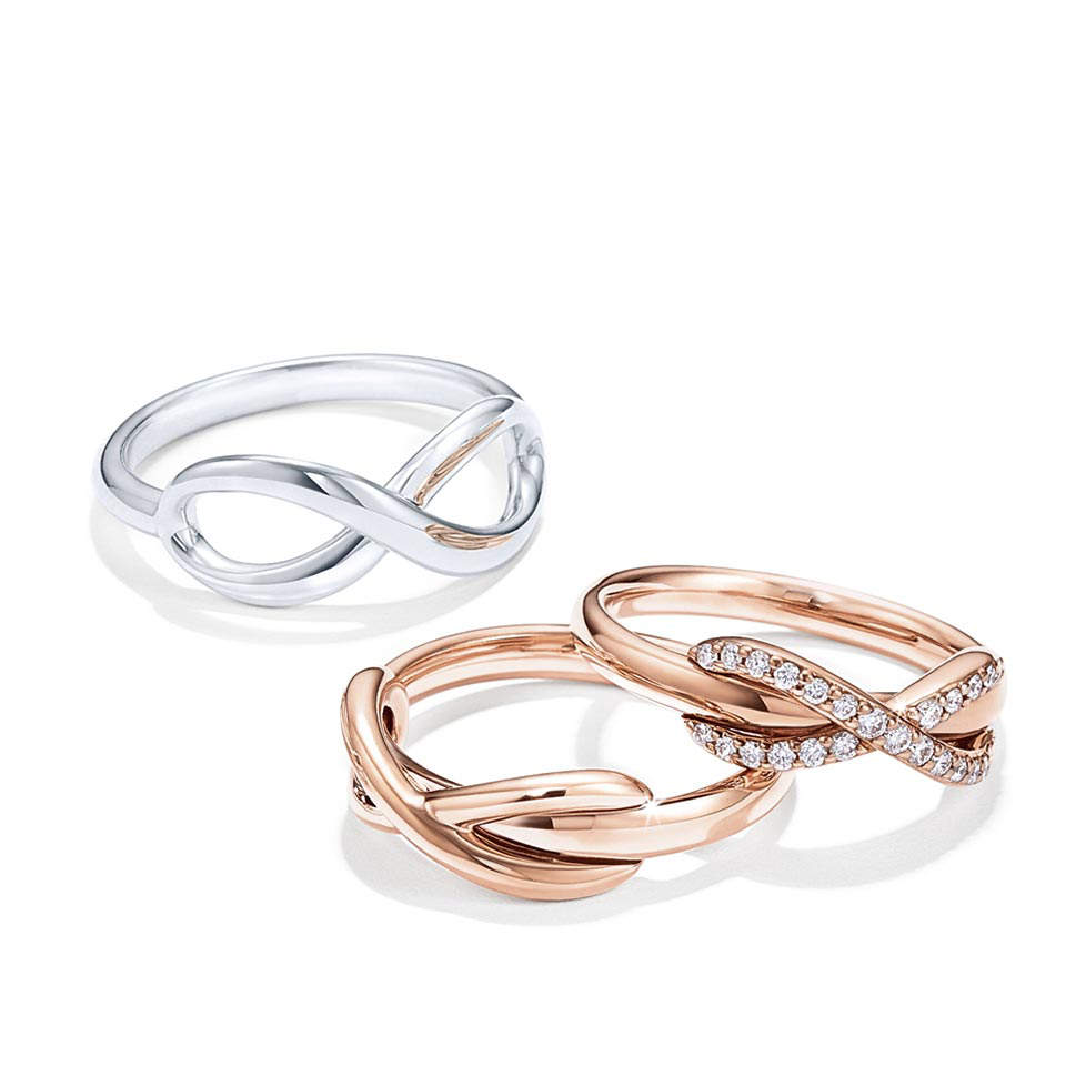 rings for women tiffany infinity rings SBZNEAE