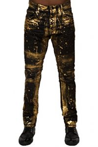 rockstar jeans rockstar original shaw biker jeans, black w gold (38) HNIAVDB