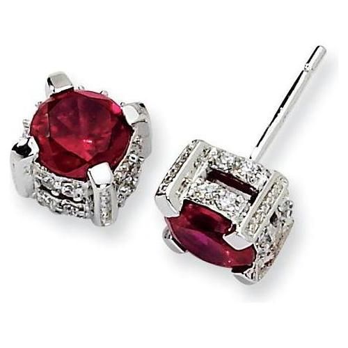 ruby earrings burmese ruby and diamond earrings ruby red teardrop crystals IUYNNDQ