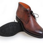 santoni shoes brown deerskin chukka boots QUTVMXE