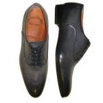 santoni shoes santoni - menu0027s fulton grey plain toe bal oxford CDYIUAW