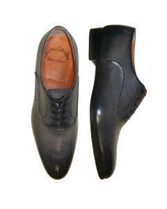 santoni shoes santoni - menu0027s fulton grey plain toe bal oxford CDYIUAW