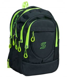 sara black polyester school bag ... RTHCWLU