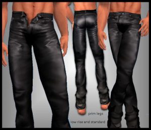 sf design stud leather jeans (non mesh) DWOULQU