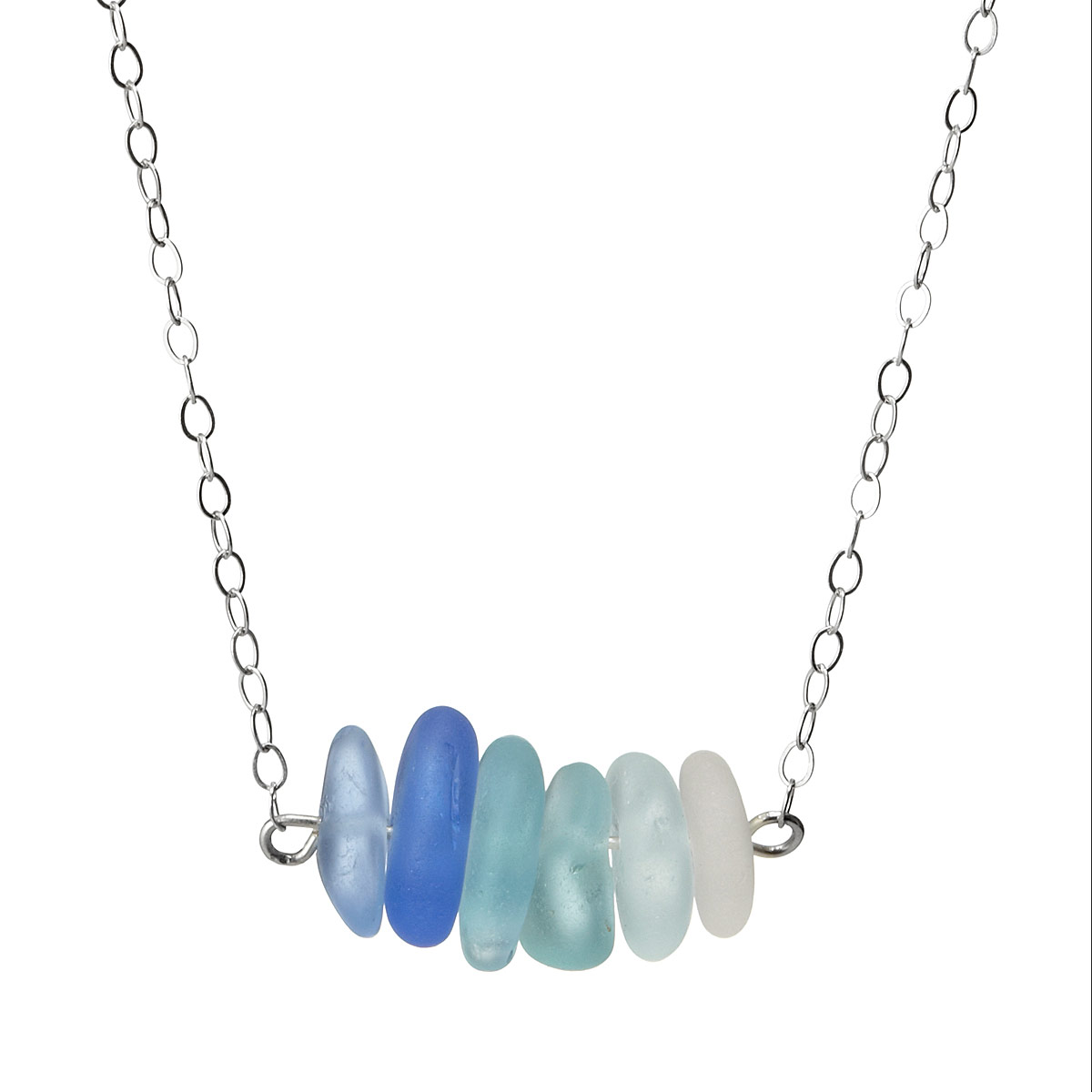 shades of blue sea glass necklace 1 thumbnail GGTMQBV