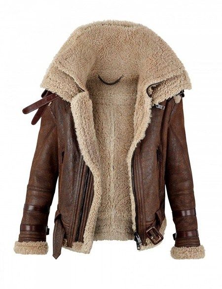 shearling coat always wanted and authenitc style bomber jacket burberry prorsum shearling  coat for autumn/winter CIPBQUP