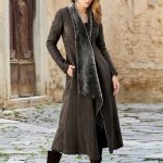 shearling coat masterfully crafted of soft, sueded turkish shearling, this sublime coat  exudes luxury and DYUCQYU