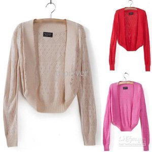 shrug sweater new ladies knitted shrug women bolero cardigan top short sweater shawl  waistcoat VVYCCDR