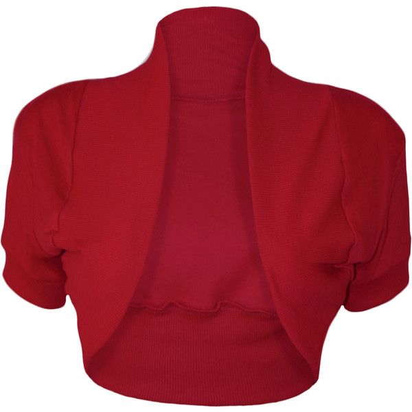 shrug sweater wearall cher short sleeved bolero shrug (15 aud) ❤ liked on polyvore  featuring NQNIXPV