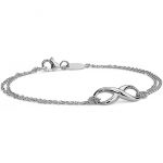 silver bracelets infinity chain bracelet in sterling silver HPBMSZJ