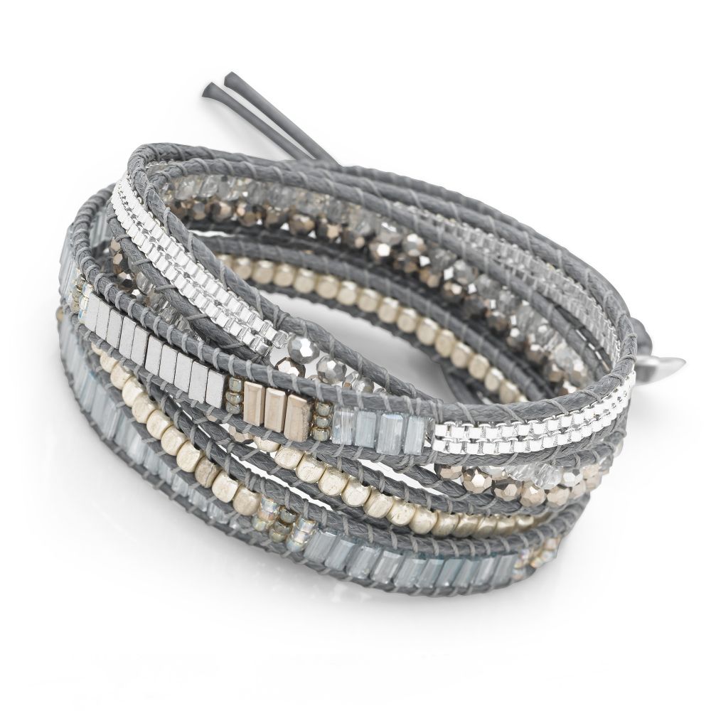silver bracelets valencia wrap bracelet OBFRKBV