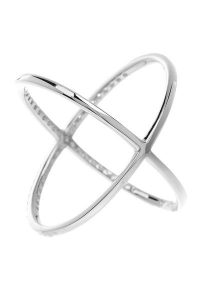 silver rings sterling silver criss cross ring ... CVBRKMD