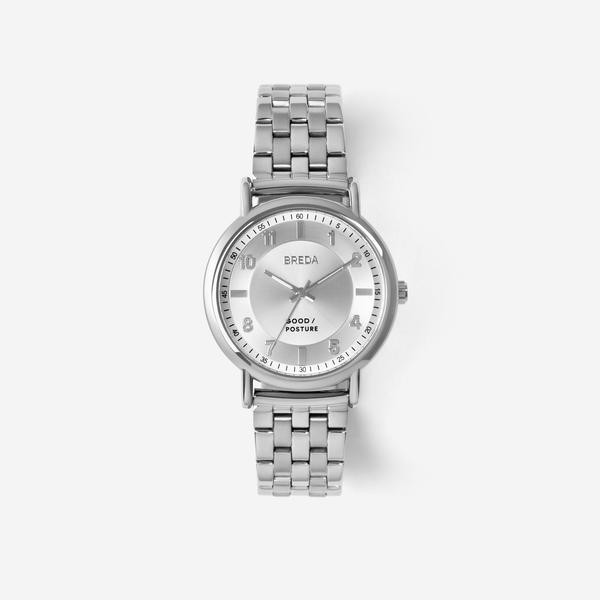 silver watch blossom | silver stainless steel band watch | menu0027s watches | breda NGJVIXY