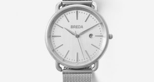 silver watch linx | stainless steel mesh watch | silver watches | breda CHSERDV