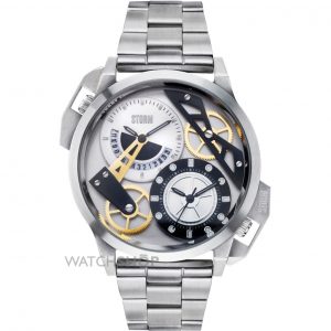 silver watch mens storm dualon watch dualon-silver GYTPYCU