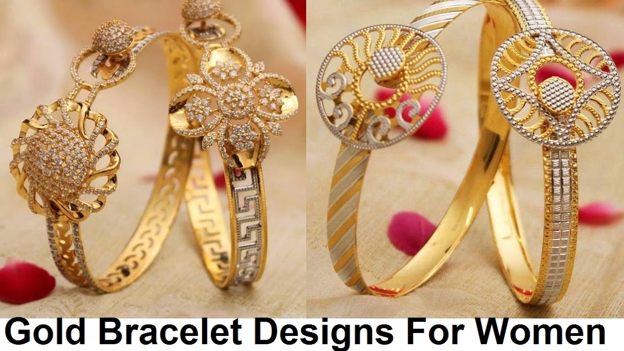simple gold bracelet designs stylish jewellery for women UISCELS