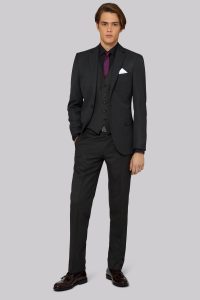 skinny suits x. moss london skinny fit charcoal suit DSWRHIH