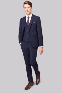 skinny suits x. moss london skinny fit navy city suit MJFZUZW