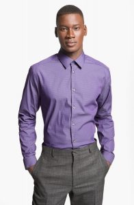 slim fit dress shirts ... paul smith london slim fit gingham dress shirt ... AAISSDQ