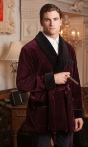 smoking jacket velvet XIRPFXE