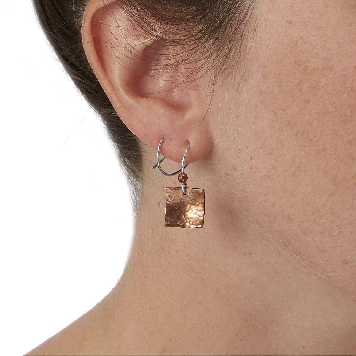 spiral double piercing earrings 1 thumbnail CWDVQBN