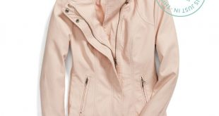 spring jackets springu0027s newest neutral adds a feminine twist to an edgy VIULIDB