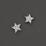 star earrings kc designs diamond star studs in 14k white gold, .15 ct. t.w. TNDELPK