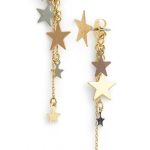 star earrings topshop u0027star cascadeu0027 front/back earrings available at #nordstrom YFMKZGK