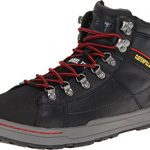 steel toe sneakers caterpillar menu0027s brode hi steel toe work boot,black,7 ... ODHKYJQ
