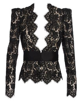 stella mccartney lace jacket ♥ beautiful me-dare i look to see how  much?itu0027s AXLVKUB