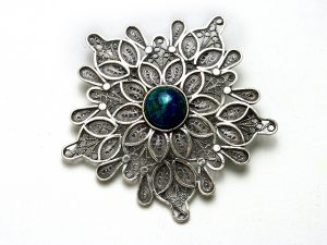 sterling silver brooch 925. loading zoom DBLVFWR