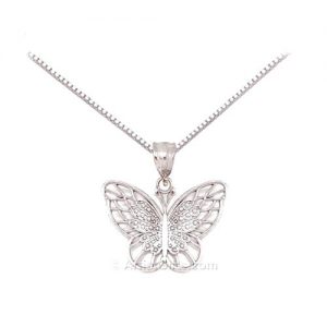 sterling silver butterfly necklace, made in the usa JPGWKRM