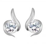 sterling silver earrings by kiara - kie0077 | silver earrings - homeshop18 YZKCXAB