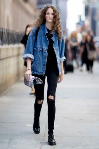 street fashion models off duty: nyfw ss17 JLDHKCS