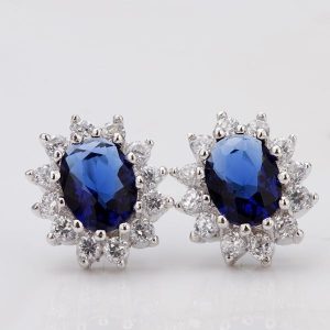 stud earrings for women austria crystal fashion stud earrings trendy women cubic zirconia gold  plated QDGWIYV