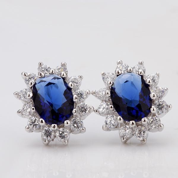 stud earrings for women austria crystal fashion stud earrings trendy women cubic zirconia gold  plated QDGWIYV