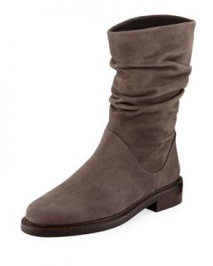 suede boots spartan scrunch mid-calf boot BLQWTCJ