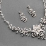 swarovski crystal bridal jewelry set, rhinestone jewelry set, wedding  jewelry set, SHGGXQK