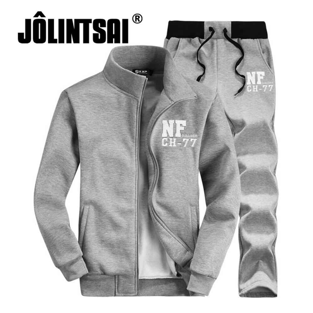 sweat suits for men jolintsai spring hoodies men sets brand clothing tracksuits set sporting suit  men oversized HYUGTIB